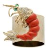 Dining & Entertaining * | Joanna Buchanan Shrimp Napkin Rings 2-Piece Set