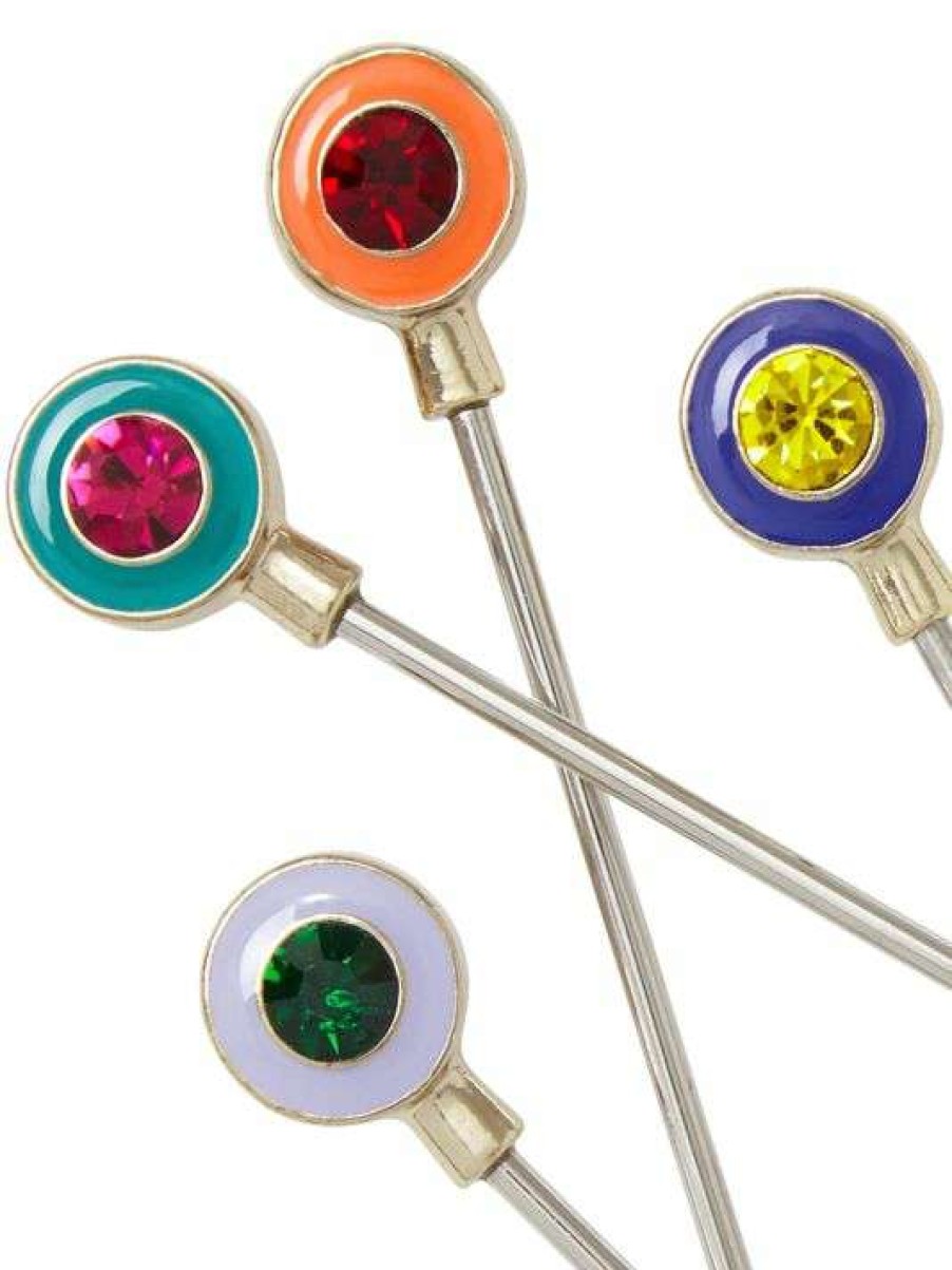 Dining & Entertaining * | Joanna Buchanan Enamel Gem Cocktail Pick Set