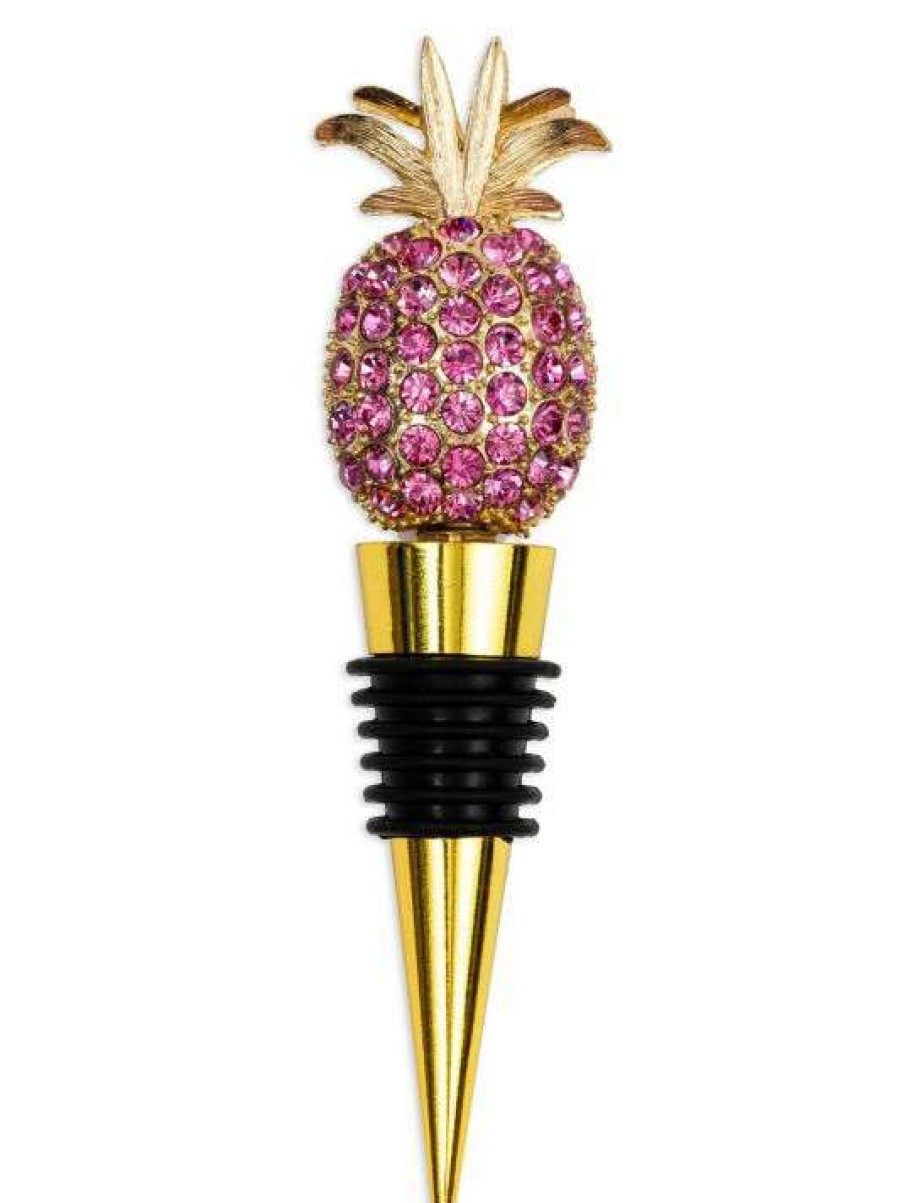 Dining & Entertaining * | Joanna Buchanan Pink Pineapple Wine Stopper