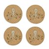 Dining & Entertaining * | Joanna Buchanan Octopus Coaster 4-Piece Set