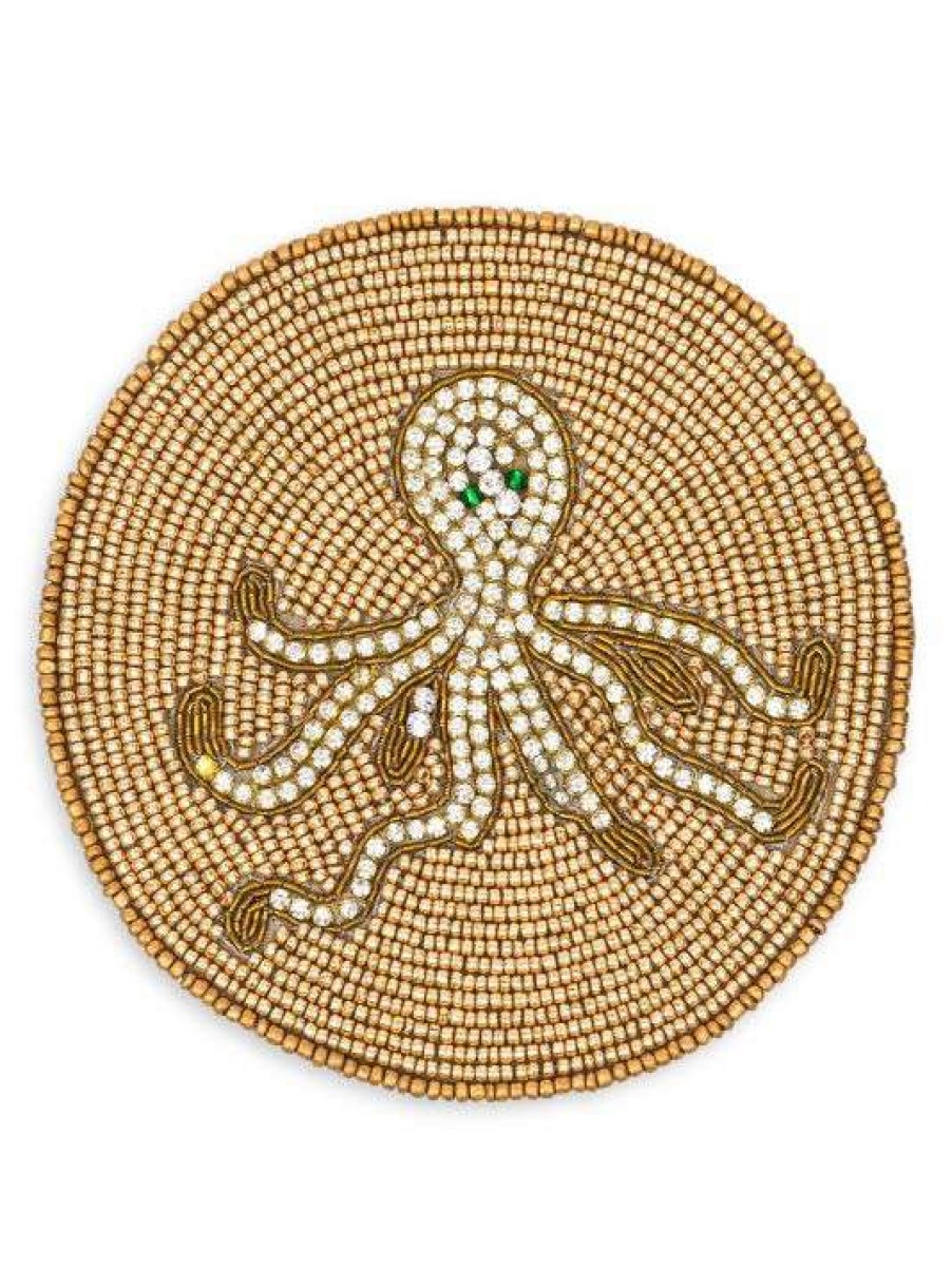 Dining & Entertaining * | Joanna Buchanan Octopus Coaster 4-Piece Set