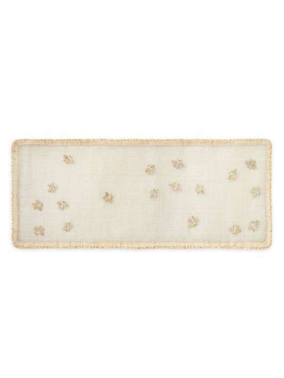 Dining & Entertaining * | Joanna Buchanan Straw Bee Tablerunner