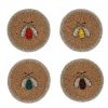 Dining & Entertaining * | Joanna Buchanan Sparkle Bee Coasters 4-Piece Set