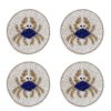 Uncategorized * | Joanna Buchanan Crab 4-Piece Coaster Set