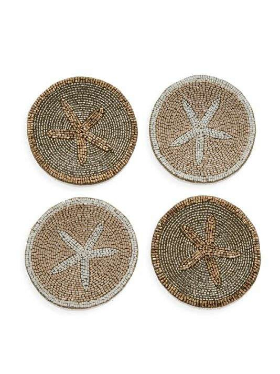 Dining & Entertaining * | Joanna Buchanan Starfish Coasters 4-Piece Set