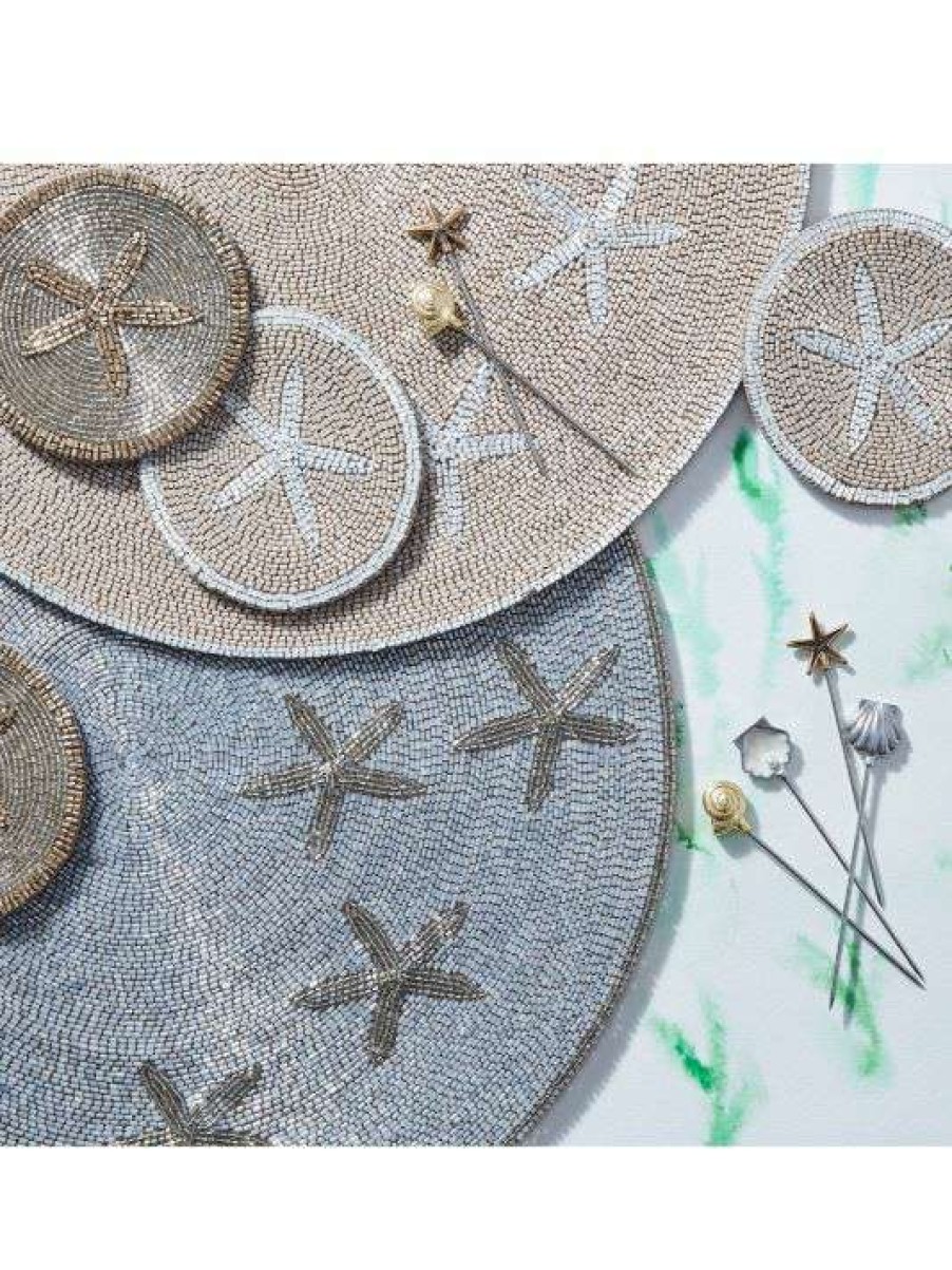 Dining & Entertaining * | Joanna Buchanan Starfish Coasters 4-Piece Set