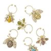 Dining & Entertaining * | Joanna Buchanan Bedazzled Bee Wine Charms 6-Piece Set