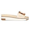 Shoes * | Sam Edelman Ariane Leather Slides