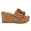 Shoes * | Sam Edelman Livi Woven Wedge Sandals