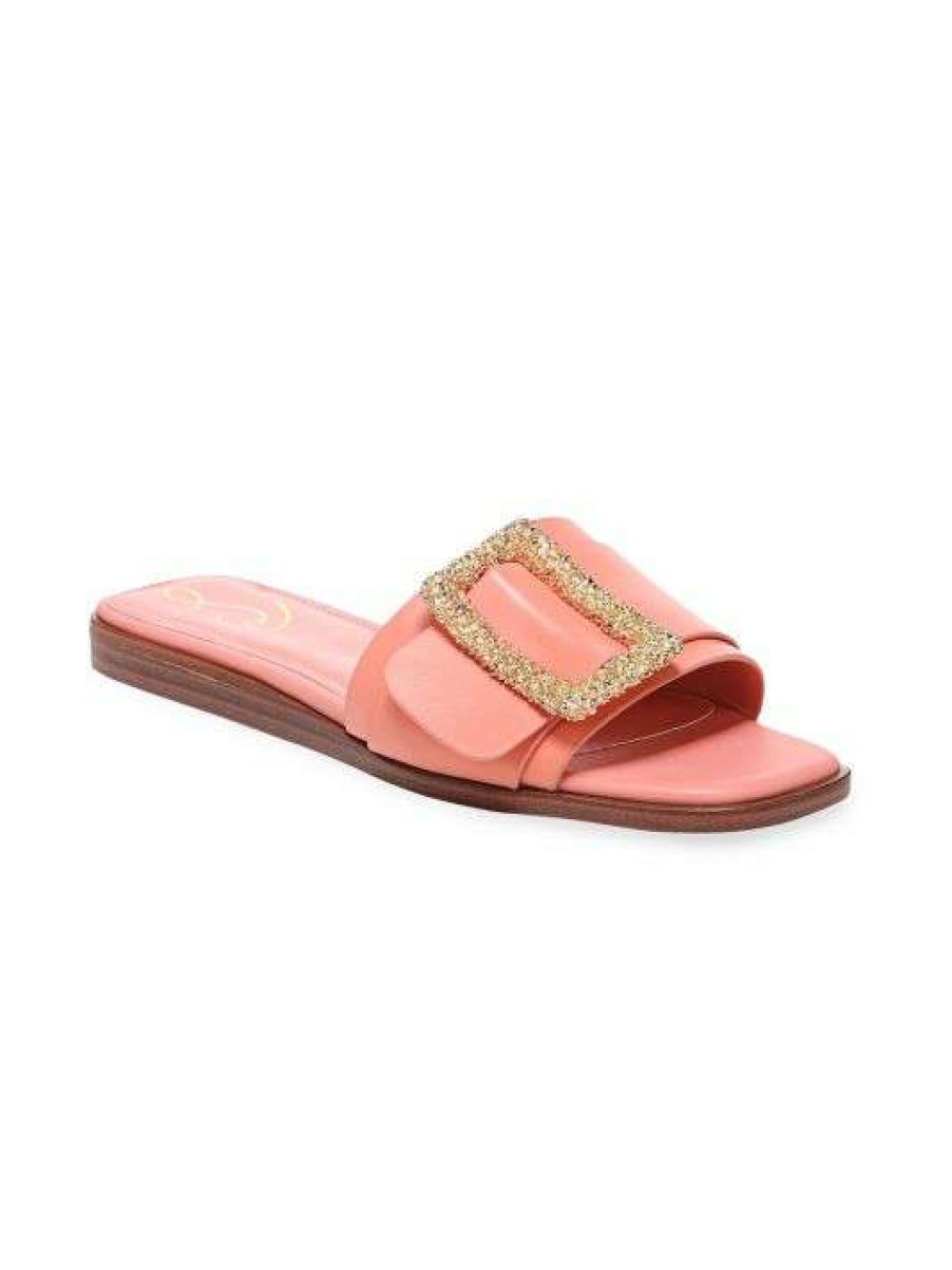 Shoes * | Sam Edelman Inez 3 Leather Slides