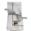 Dining & Entertaining * | Joanna Buchanan Stripey Bee Linen Dinner Napkins 2-Piece Set