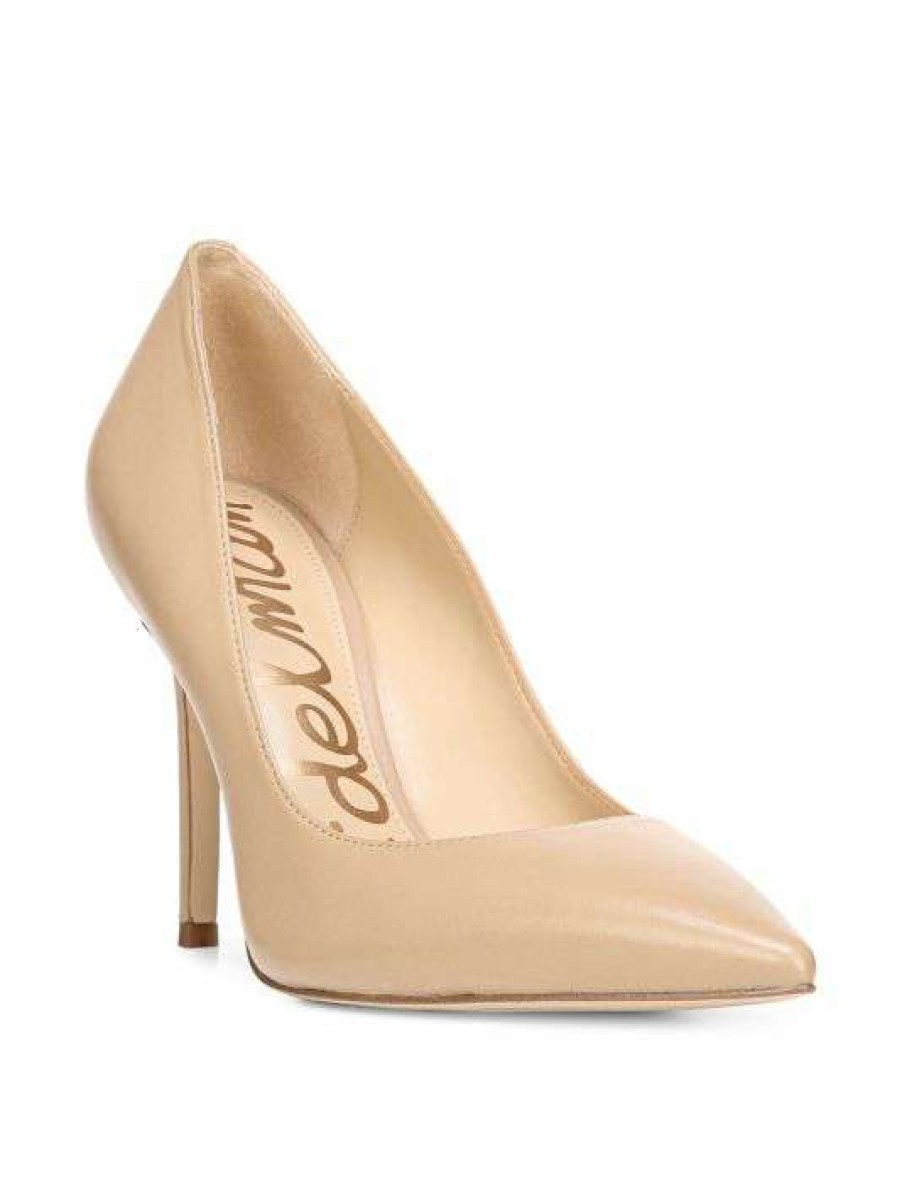 Shoes * | Sam Edelman Hazel Leather Pumps