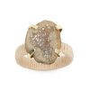 Dining & Entertaining * | Joanna Buchanan Druzy Napkin Rings 4-Piece Set