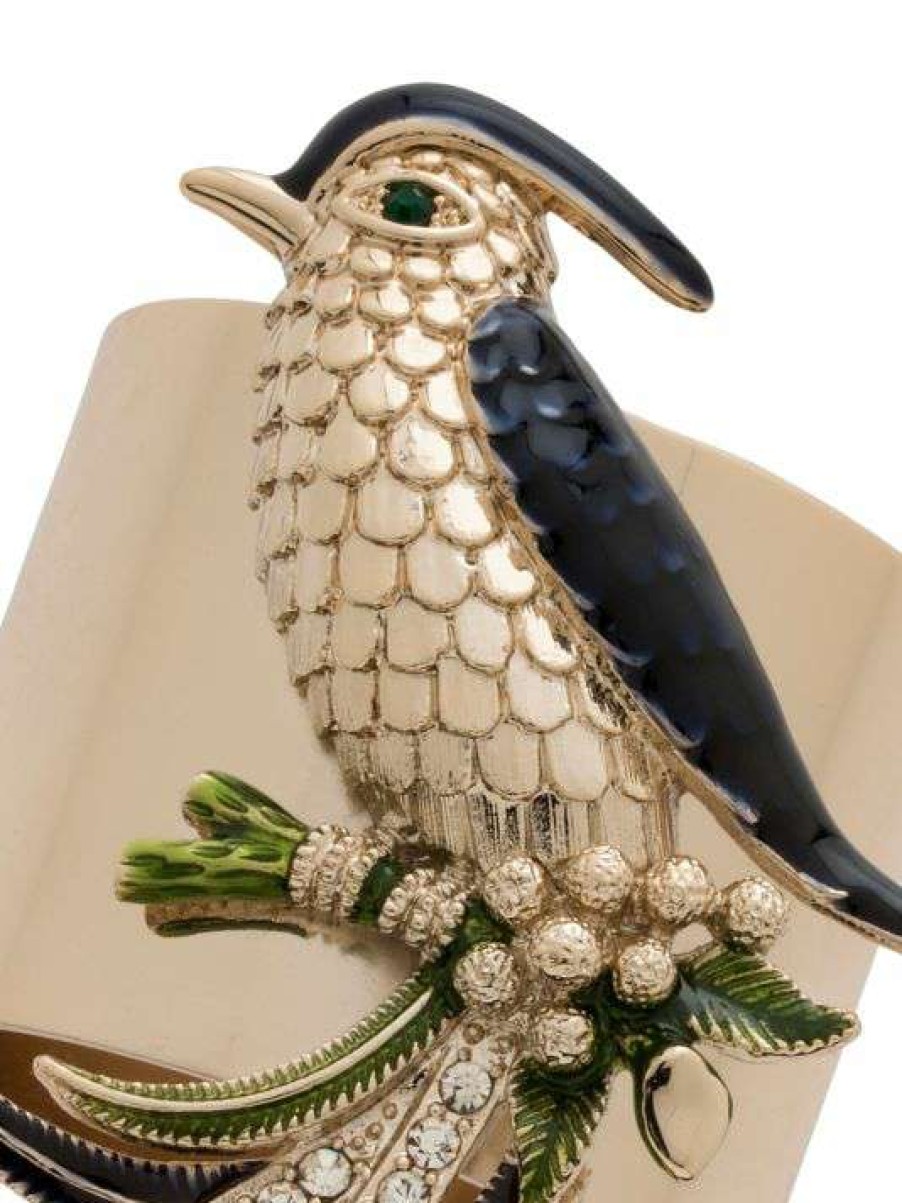 Dining & Entertaining * | Joanna Buchanan Bird 2-Piece Napkin Ring Set