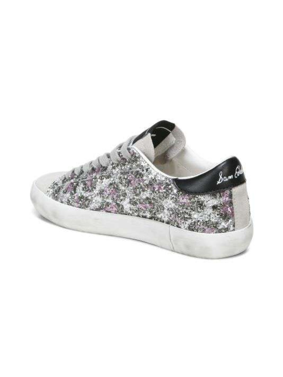 Kids * | Sam Edelman Little Girl'S & Girl'S Sparkling Leopard Sneakers For Kids