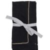 Dining & Entertaining * | Joanna Buchanan Pewter-Trim Dinner Napkin Set