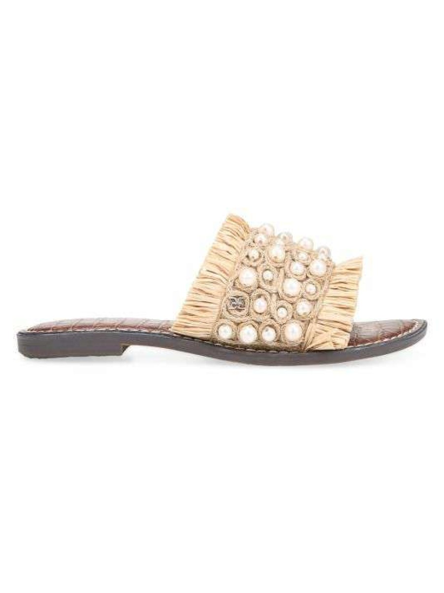 Shoes * | Sam Edelman Guthrie Beaded Flat Sandals