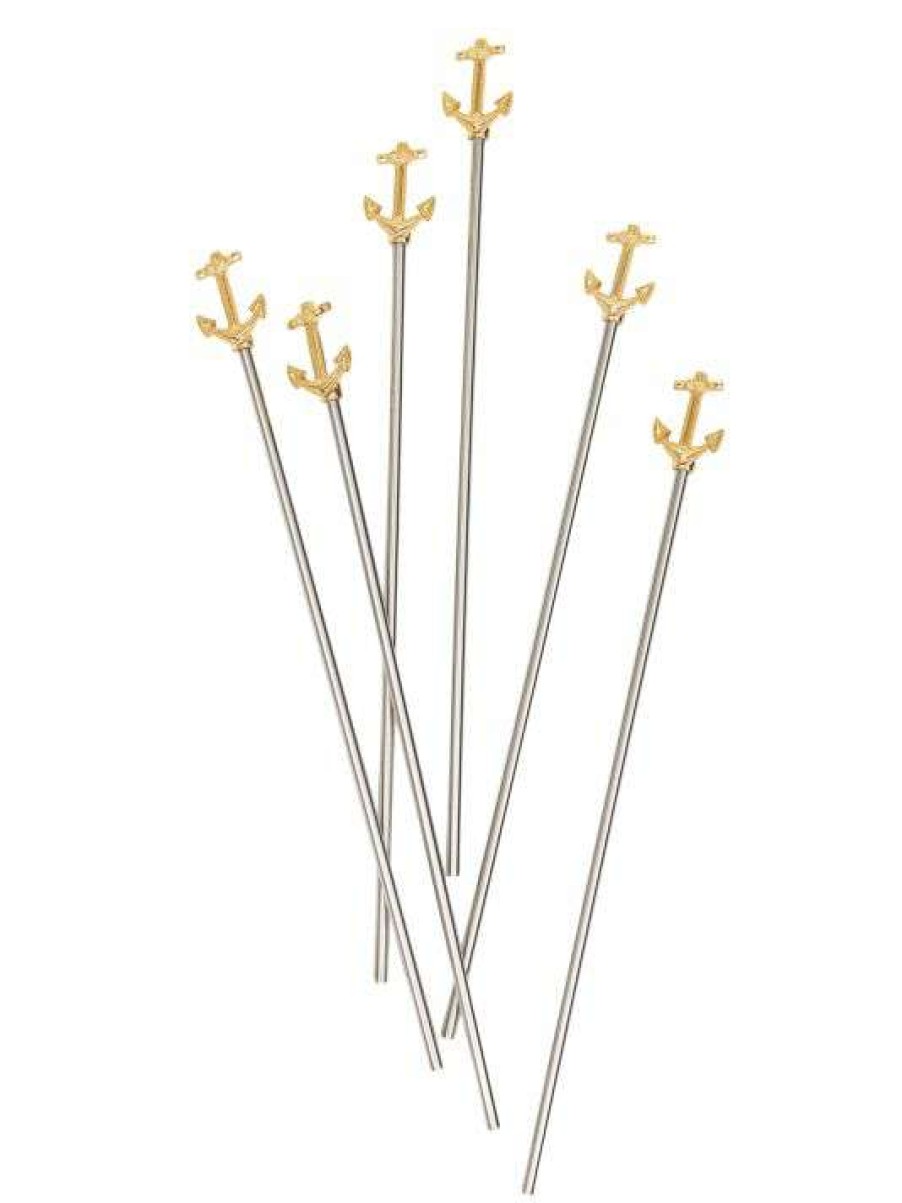 Dining & Entertaining * | Joanna Buchanan Anchor Swizzle Sticks