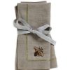 Dining & Entertaining * | Joanna Buchanan Stripey Bee Dinner Napkins 2-Piece Set