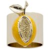 Dining & Entertaining * | Joanna Buchanan Lemon 2-Piece Napkin Ring Set