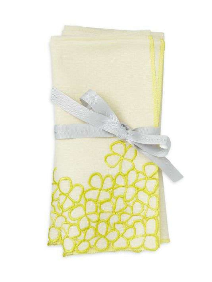 Dining & Entertaining * | Joanna Buchanan Hydrangea Dinner Napkins 2-Piece Set