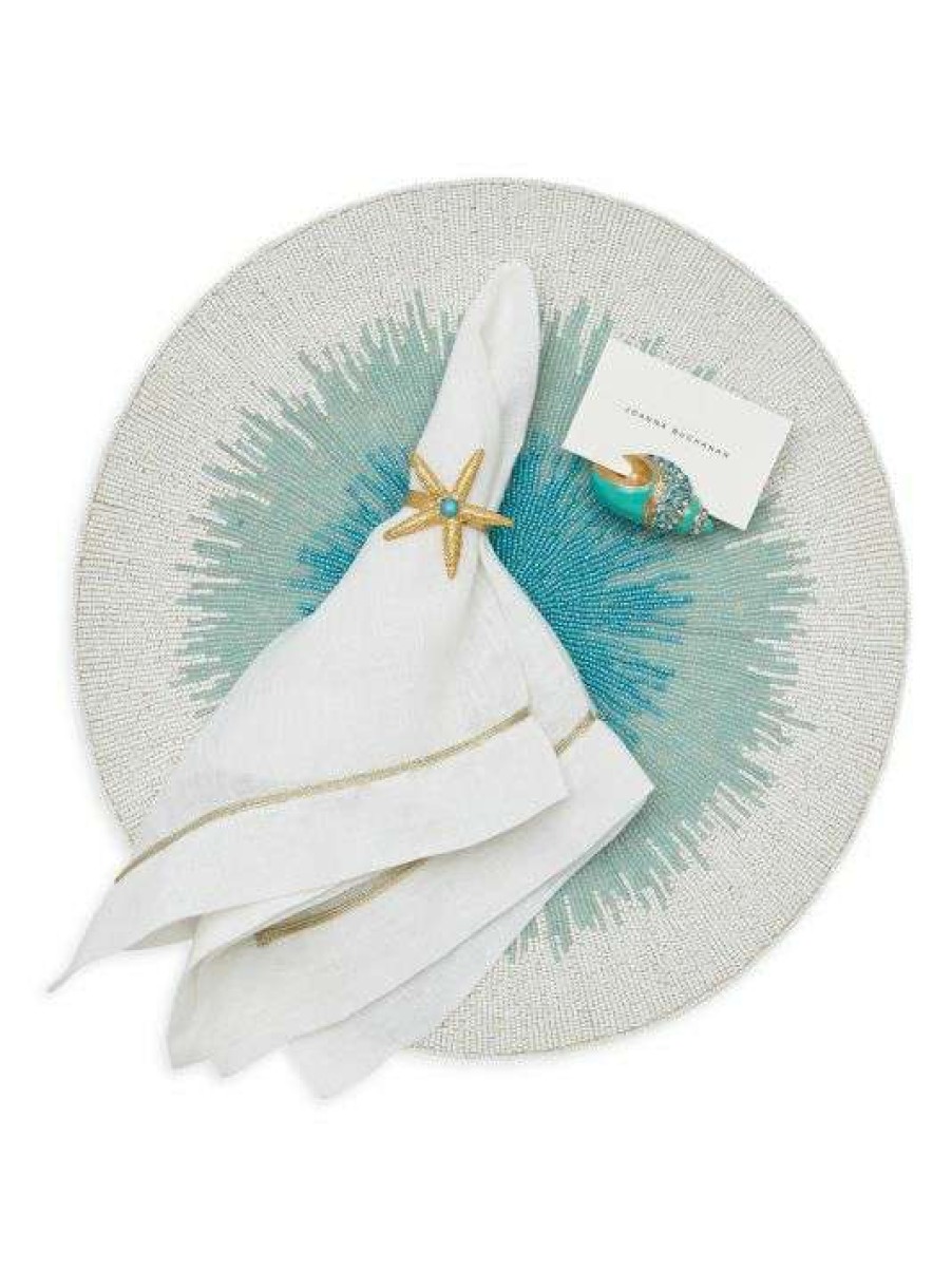 Uncategorized * | Joanna Buchanan Ombre Starburst Beaded Placemat