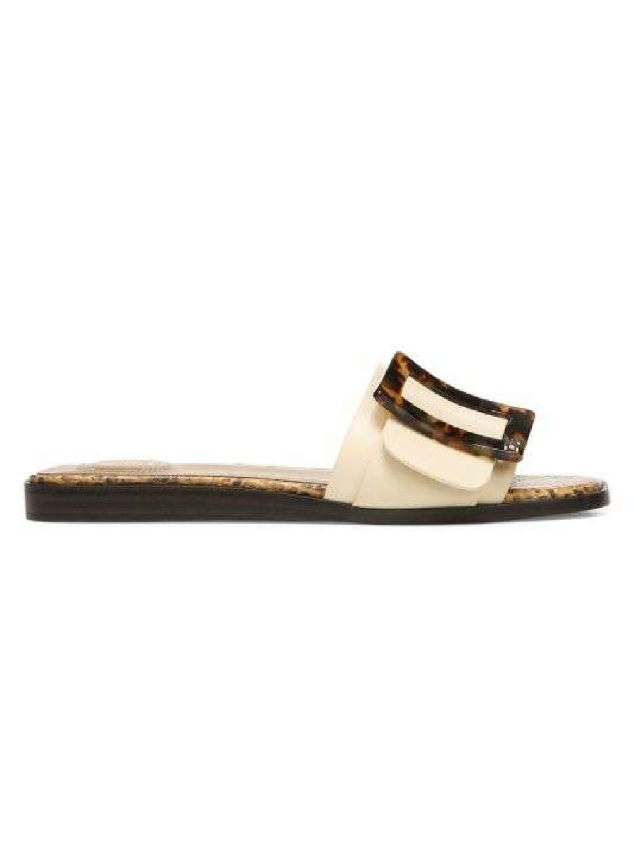 Shoes * | Sam Edelman Inez Leather Slides