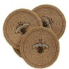 Dining & Entertaining * | Joanna Buchanan Stripey Bee 4-Piece Coaster Set