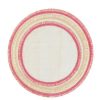 Dining & Entertaining * | Joanna Buchanan Ruffle Edge 4-Piece Straw Placemat Set