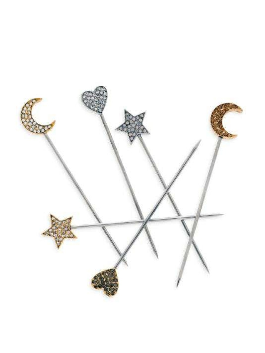 Dining & Entertaining * | Joanna Buchanan Celestial Cocktail Picks 6-Piece Set