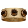 Dining & Entertaining * | Joanna Buchanan Tiger'S Eye Napkin Ring Set