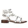 Shoes * | Sam Edelman Eaven Studded Leather Gladiator Sandals