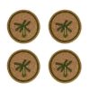 Dining & Entertaining * | Joanna Buchanan Palm Tree Coasters 4-Piece Set